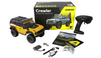 AMXRock Mini-Caballo Scale Crawler 4WD 1:16 RTR gelb