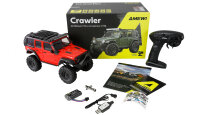 AMXRock Mini-Crosstrail Scale Crawler 4WD 1:16 RTR, rot