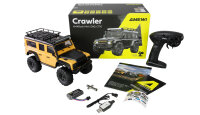 AMXRock Mini-D90 Scale Crawler 4WD 1:16 RTR gelb