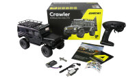 AMXRock Mini-D90 Scale Crawler 4WD 1:16 RTR schwarz