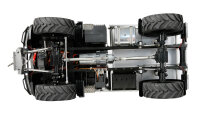 B-WARE - Mercedes-Benz Unimog Geräteträger 4WD 1:10 ARTR orange - B-WARE
