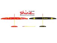 RCRCM Shine F3B/F3F 3m CFK+ (Carbon) Rot/Gelb mit Schutztaschen