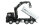Mercedes-Benz Arocs Kranwagen mit Kipper 8x4/4 4WD 1:18 RTR