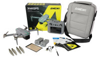 AMXFlight X4KGPS Brushless-Drohne mit 3D-Gimbal & 4K Kamera inkl. 2 Akkus