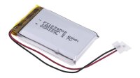 RS PRO RS PRO nan Lithium Polymer Akku, 3.7V / 1.8Ah, Draht-Anschluss, geringe Selbstentladung