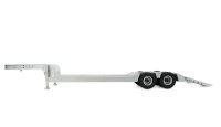 Tieflader-Sattelauflieger mit Doppelachse aus Aluminium 1:14 KIT
