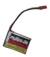 MyLipo LiPo Akku (3,7Volt 480mAh), 40C, JST Stecker, Rot