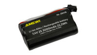 Li-Ion Akku 2S 7,4V 3000mAh HBX 3-Pin