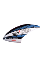 Kabinenhaube CP120 für Blue Arrow