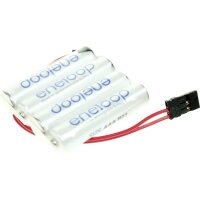 Panasonic Eneloop AAA NiMh 4,8V 750mAh 4/Reihe mit Kabel und Stecker