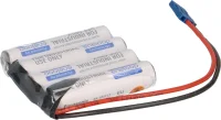 Panasonic Eneloop AAA NiMh 4,8V 750mAh 4/Reihe mit Kabel und Stecker