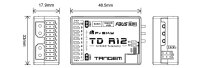 FrSky TD-R12 2,4 GHz und 868 MHz Tandem Empfänger