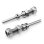 Stahl-Radachse 4mm M8, 2 Stück