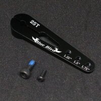 Aluminium Lockable Servo Arm 3 hole 25T Futuba Spline with washer