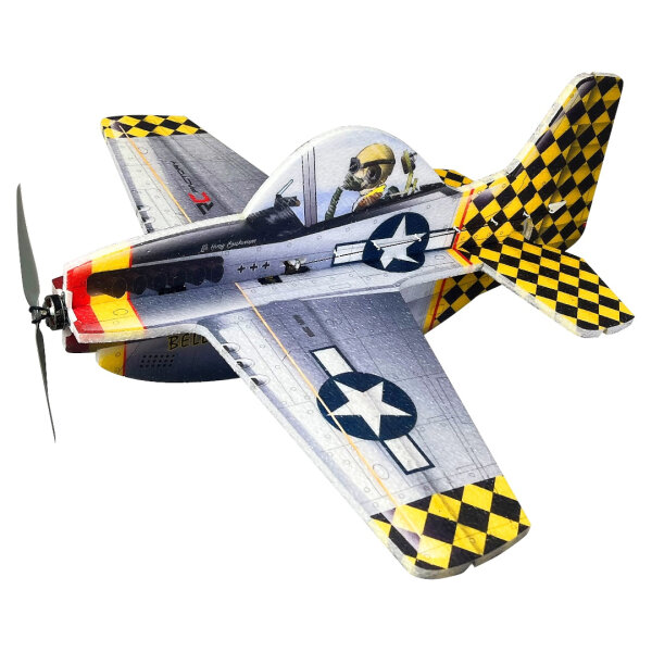 RC Factory Cartoon Warbird Mustang P-51