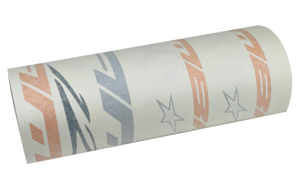 Flex Innovations PREMIUM VINYL GRAPHICS, MAMBA 120 yellow