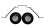 Flex Innovations AVIATOR 40E BUSH WHEEL LANDING GEAR SET