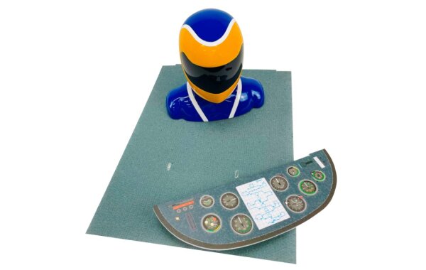 Flex Innovations CAP 232EX 70CC PILOT & COCKPIT SET, (YELLOW)