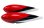 Flex Innovations CAP 232EX 70CC WHEEL PANTS W/HARDWARE, (RED)