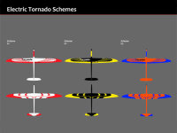RCRCM E-Tornado F3F CFK+ Spw.2914mm Weiss/Rot Elektro-Version