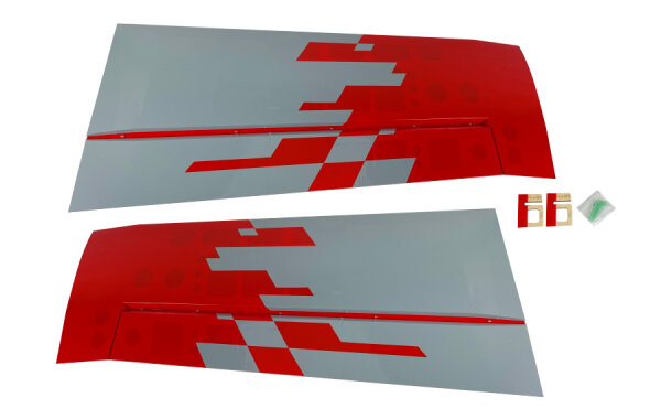 Flex Innovations ULTIMATE 70CC G2 TOP WING SET, JD RED