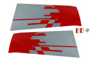 Flex Innovations ULTIMATE 70CC G2 TOP WING SET, JD RED