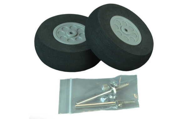 Flex Innovations EXTRA 300 60E PRO WHEELS AND AXLES