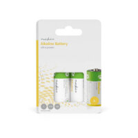 Nedis Alkali Batterie C LR14 1.5V 2er Pack