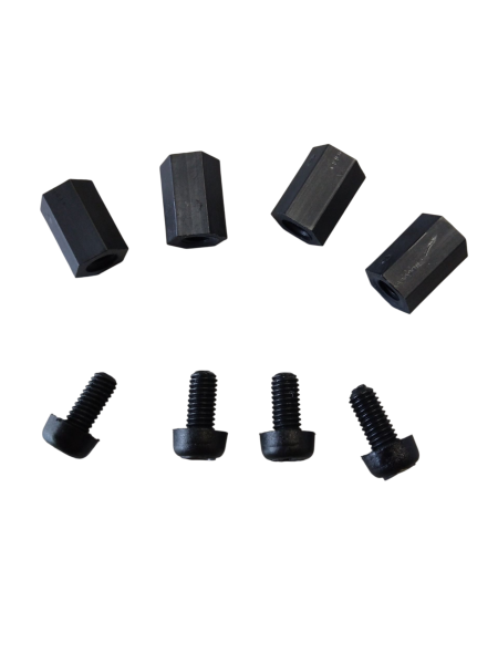 Kunststoff Abstandsbolzen M3 Abstandsmaß 8mm Innen/Innengewinde (2 stück)