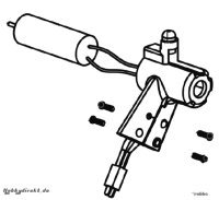 Heckmotor für BO-105 Red Bull SR FTR