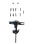 Hauptrotorkopf Komplettset Blue Arrow CP120 S-FHSS