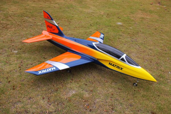 Pilot-RC Matrix 2.2m (87") Farbschema 02 inklusive E-Fahrwerk und Schubvectorsteuerung