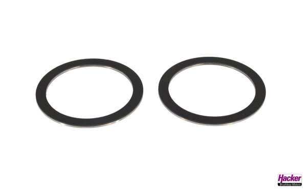 Abdeckring für Knüppelaggregat DS-24 II - Schwarz (2 Stück)