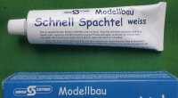 Modelbau Schnell Spachtel (Weiss)