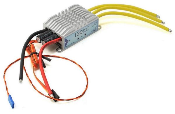 YGE 120HVT Opto Brushless Controller