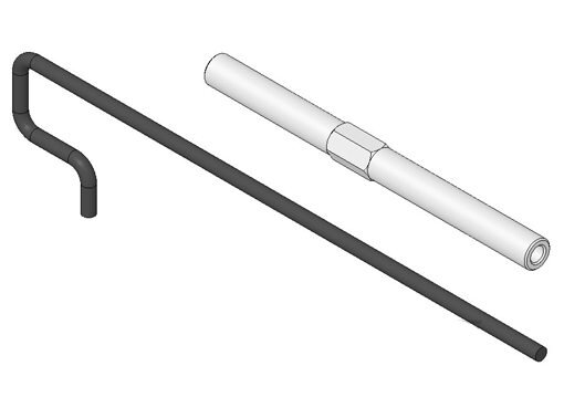 Heckrotorwelle FunCopter