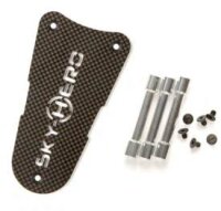 Obere Kohlefaser Li-Po Akkuhalterung für Spyder 6