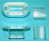 Rumpfrahmen groß, klarf für MPX-Stecker/Buchse...