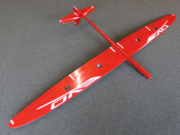 RCRCM Tomcat Evo Elektro 2.5m CFK Weiss/Rot mit Schutztaschen, RC Modellflugzeug