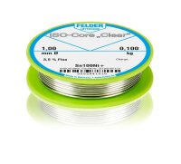 Lötdraht ISO-Core "Clear" (Sn100Ni+) 0,1kg...