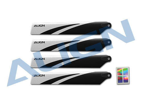 Hauptrotorblätter Schwarz T-REX 150X