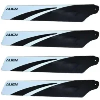 Hauptrotorblätter Schwarz T-REX 150X