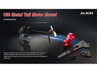 Alu Tuning Heckmotorhalter, rot T-REX 150