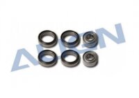 Kugellagerset (684ZZ/MR128) 4x9x4ZZ (2 stk) / 8x12x2,5 (4stk)