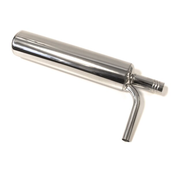 Edelstahlschalldämpfer DA50/60/100/120 ZG38/45/62/80 Krümmerlänge 22cm