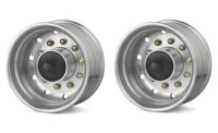 1:14 Aufliegerfelge Breitreif Silber (2 stk)