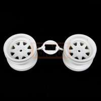 1:10 Grasshopper II Felgen hinten weiss (2 stk)