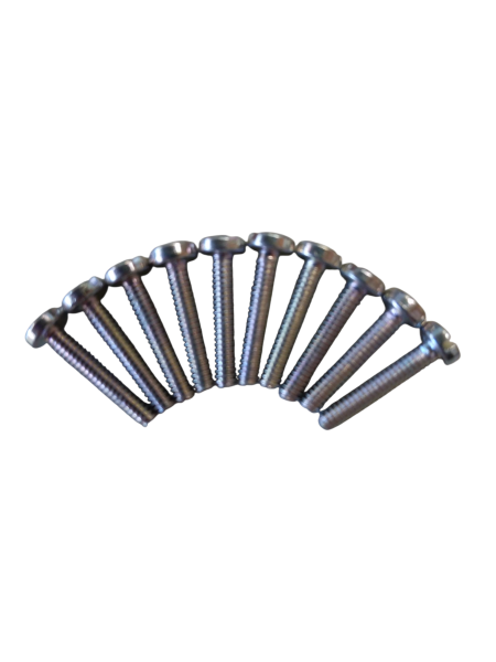 Zylinderschrauben mit Schlitz M2 x 10