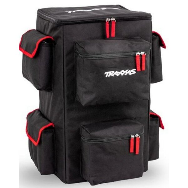 RC-Rucksack schwarz/rot 58,5x30x30 cm