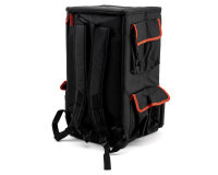 RC-Rucksack schwarz/rot 58,5x30x30 cm